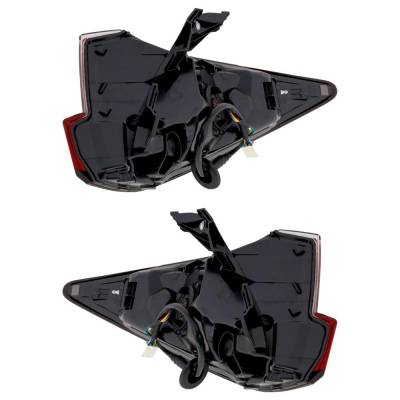 Rareelectrical - New Pair Of Tail Lights Compatible With Lexus Rx350 Rx450h Rx350l 3.5L 2016 2017 2018 2019 By Part - Image 3