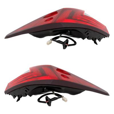 Rareelectrical - New Pair Of Tail Lights Compatible With Lexus Rx350 Rx450h Rx350l 3.5L 2016 2017 2018 2019 By Part - Image 5