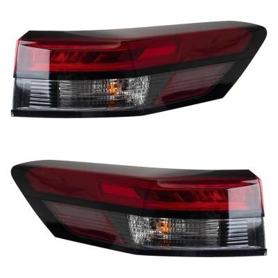 Rareelectrical - New Pair Of Tail Lights Compatible With Nissan Pathfinder 3.5L 2022 2023 2024 By Part Numbers - Image 3