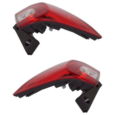 Rareelectrical - New Pair Of Tail Lights Compatible With Honda Passport 3.5L 2019 2020 2021 By Part Numbers - Image 5