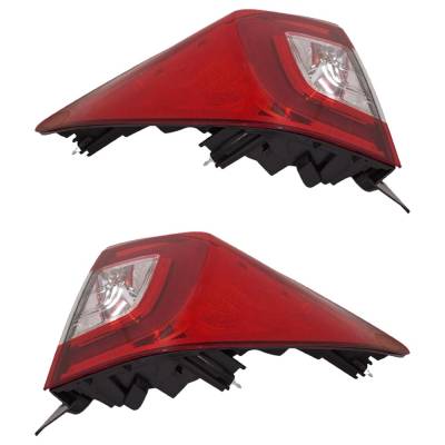 Rareelectrical - New Pair Of Tail Lights Compatible With Honda Passport 3.5L 2019 2020 2021 By Part Numbers - Image 6