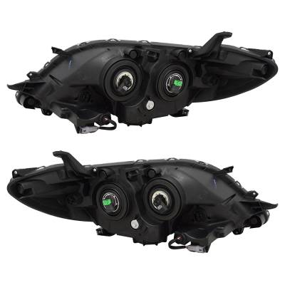 Rareelectrical - New Pair Of Headlights Compatible With Toyota Sienna Xle Premium Mini Passenger Van 2018 2019 2020 - Image 2