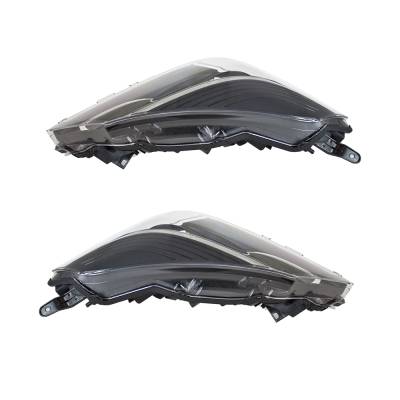Rareelectrical - New Pair Of Headlights Compatible With Toyota Yaris Se Hatchback 2015 2016 2017 By Part Numbers - Image 3