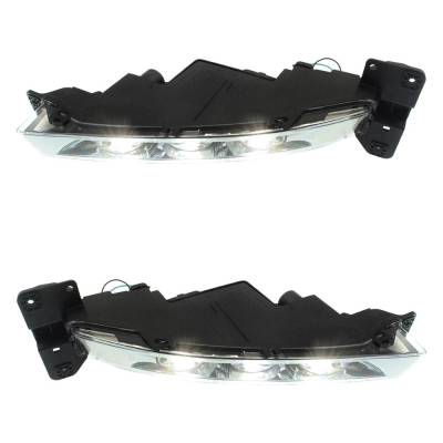 Rareelectrical - New Pair Of Daytime Running Lights Compatible With Dodge Charger 2015 2016 2017 2018 2019 2020 2021 - Image 5