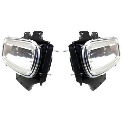 Rareelectrical - New Pair Of Daytime Running Lights Compatible With Ford Lincoln F-150 Mark Lt 4.2L 4.6L 5.4L - Image 5