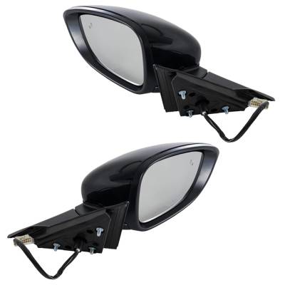 Rareelectrical - New Pair Mirror Compatible With Honda Accord Ex-L Hybrid Ex-L Sedan 4-Door 1.5L 2.0L 2018 2019 2020 - Image 3