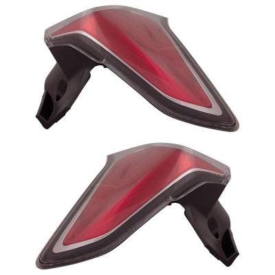 Rareelectrical - New Pair Of Tail Lights Compatible With Subaru Forester 2.0L 2.5L 2017 2018 By Part Numbers - Image 4