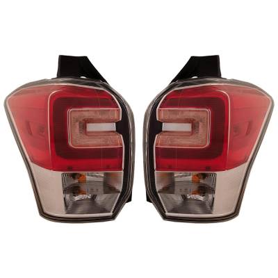 Rareelectrical - New Pair Of Tail Lights Compatible With Subaru Forester 2.0L 2.5L 2017 2018 By Part Numbers - Image 5