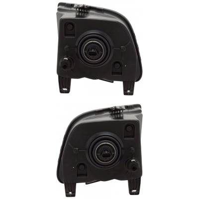 Rareelectrical - New Pair Of Halogen Headlights Compatible With Ford Mustang Base Coupe 2 Door 4.0L 2005 2006 By Part - Image 2