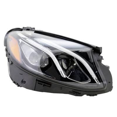New Right Led Headlight Compatible With Mercedes-Benz E300 Base Sedan 4 Door 2.0L 2017 2018 By Part
