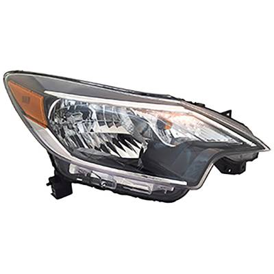 Rareelectrical - New Right Halogen Headlight Compatible With Nissan Versa Note S Plus Hatchback 4 Door 1.6L 2017 By - Image 1