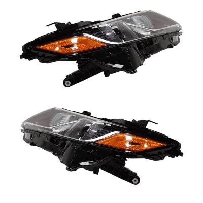 Rareelectrical - New Pair Of Led Headlights Compatible With Toyota Camry L Sedan 4 Door 2.5L 2019 2020 By Part Number - Image 3