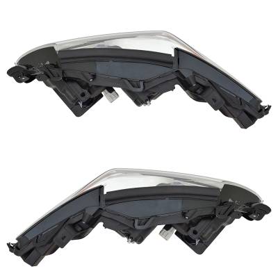 Rareelectrical - New Pair Of Led Headlights Compatible With Toyota Camry Hybrid Xle Sedan 4 Door 2.5L 2018 By Part - Image 3