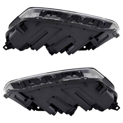 Rareelectrical - New Pair Of Headlights Compatible With Hyundai Ioniq Hybrid Se Hatchback 4-Door 1.6L 2021 2022 By - Image 3