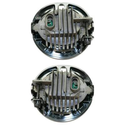 Rareelectrical - New Pair Of Daytime Running Lights Compatible With Jeep Chrysler Dodge Grand Cherokee 300 Charger - Image 4