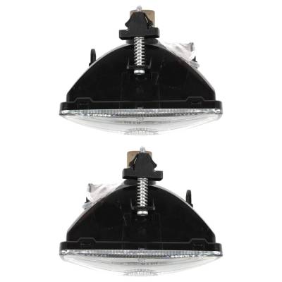 Rareelectrical - New Pair Of Daytime Running Lights Compatible With Chevrolet S10 2.2L 4.3L 2000 2001 2002 2003 By - Image 4