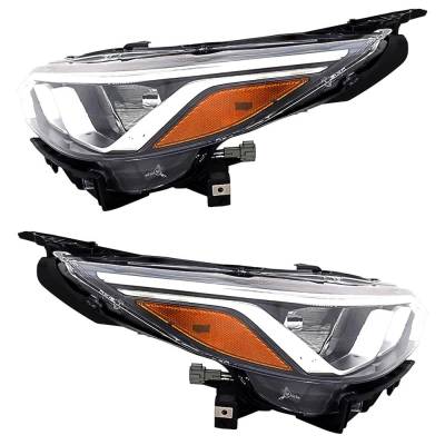 Rareelectrical - New Pair Of Headlights Compatible With Nissan Sentra 2.0L 2020 2021 2022 2023 By Part Numbers - Image 3
