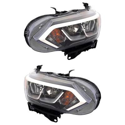 Rareelectrical - New Pair Of Headlights Compatible With Nissan Sentra 2.0L 2020 2021 2022 2023 By Part Numbers - Image 4