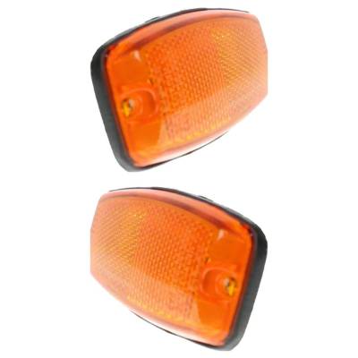 Rareelectrical - New Pair Of Daytime Running Lights Compatible With Hyundai Santa Fe Tucson 2001 2002 2003 2004 2005 - Image 4