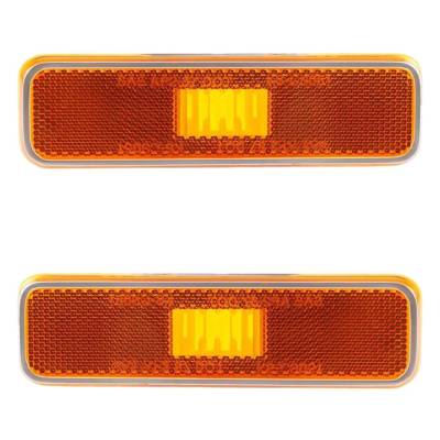 Rareelectrical - New Pair Of Daytime Running Lights Compatible With Dodge Plymouth 1979 1980 1981 1982 1983 1984 1985 - Image 3