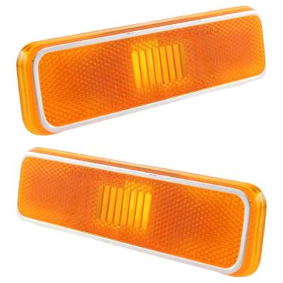 Rareelectrical - New Pair Of Daytime Running Lights Compatible With Dodge Plymouth 1979 1980 1981 1982 1983 1984 1985 - Image 5