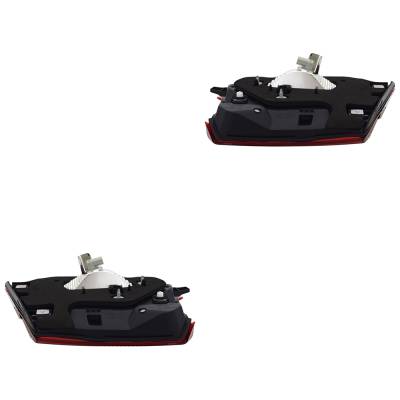 Rareelectrical - New Pair Of Tail Lights Compatible With Honda 2018 2019 2020 By Part Numbers Ho2803123 Ho2802123 - Image 2