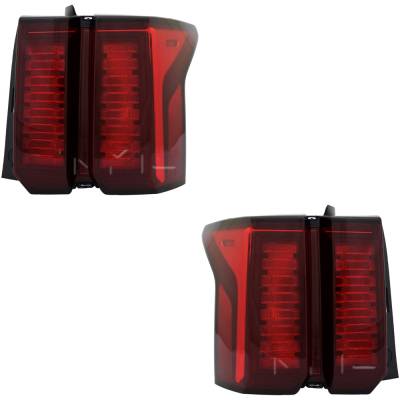 Rareelectrical - New Pair Of Tail Lights Compatible With Kia Sorento Ex Sport Utility Sorento S Sport Utility Sorento - Image 1