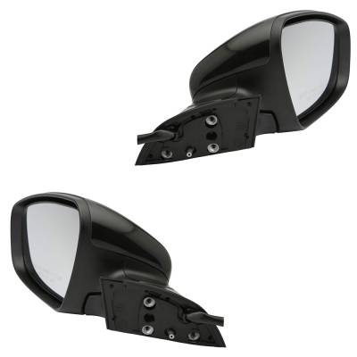 Rareelectrical - New Pair Of Mirror Compatible With Kia Forte5 Forte 2017 2018 By Ki1321215 Ki1320215 8150171 8150172 - Image 3