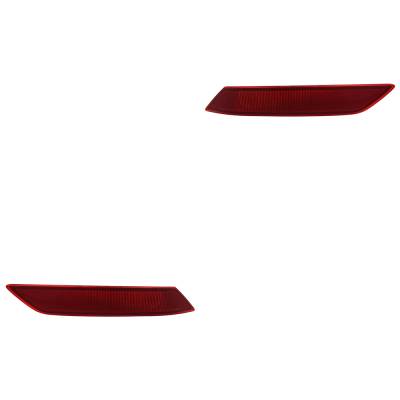 Rareelectrical - New Pair Of Reflector Lights Compatible With Mazda Cx-9 2016 2017 2018 2019 2020 2021 2022 2023 By - Image 4