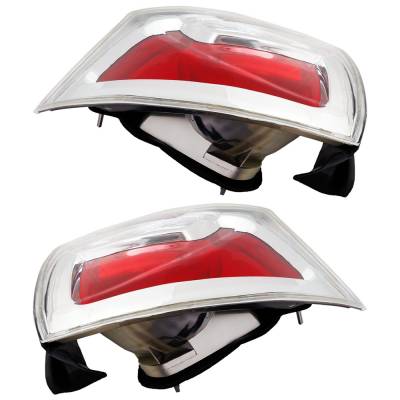 Rareelectrical - New Pair Of Tail Lights Compatible With Ford Fusion S Se Sel Sedan 4-Door 2006 2007 2008 2009 By - Image 4