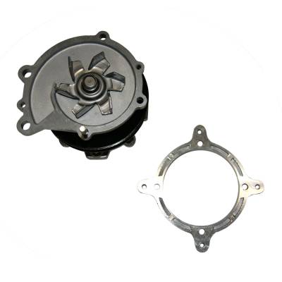 Rareelectrical - New Water Pump Compatible With By Part Numbers Qcp2141adp 1527075Fc 1605424 7713F 160066674 171233 - Image 2