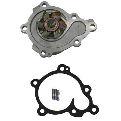 Rareelectrical - New Water Pump Compatible With Mazda Mpv B2600 1989-1994 By Part Numbers 252213 511989 Aw9167 8317 - Image 2