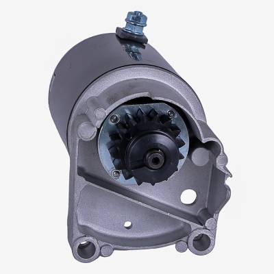 Rareelectrical - New Starter Motor Compatible With John Deere Lawn Mower Tractor 116 116H With Free Gear 393017, - Image 6