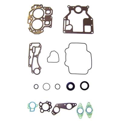 New Powerhead Gasket Kit Compatible With Mariner Mercury Yamaha 2 Cyl 2.205 Bore 4 Stroke 15 Hp 2