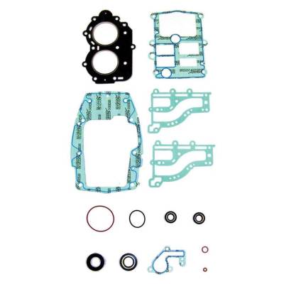 New Powerhead Gasket Kit Compatible With Mariner Yamaha 2 Cyl 2.205 Bore 9.9 Hp 2 Cyl 2.205 Bore 15