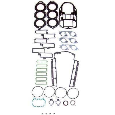 New Powerhead Gasket Kit Compatible With Johnson/Evinrude 6 Cyl 3.685 Bore Ficht 225 Hp 6 Cyl 3.685