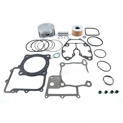 New 102.5Mm Bore .5Mm Over Top End Rebuild Kit Compatible With Honda Pioneer 4 Deluxe 700Cc