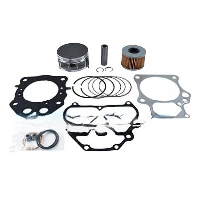 New 86.75Mm Bore .25Mm Over Top End Rebuild Kit Compatible With Honda Trx-Tm / Te 420Cc 2009-2025
