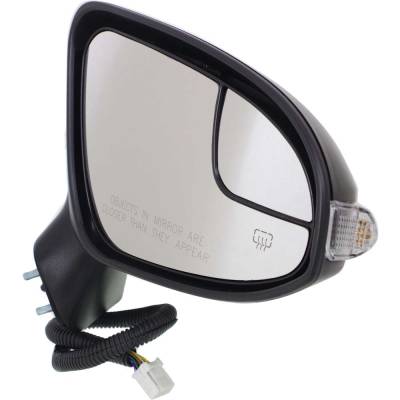Rareelectrical - New Right Mirror Compatible With Toyota Venza 3.5L 2.7L 2010 2011 2012 2013 2014 2015 By Part - Image 3