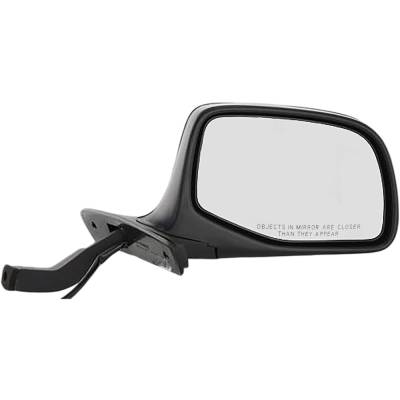 Rareelectrical - New Right Mirror Compatible With Ford 1992 1997 By Part Numbers Fo1321116 F5tz17682e Fd26er - Image 1