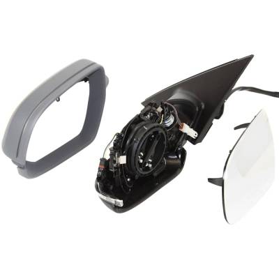 Rareelectrical - New Left Mirror Compatible With Audi A4 S4 A4 Quattro 2.0L 3.0L 2010-2010 By Part Numbers Au1320116 - Image 3