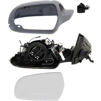 Rareelectrical - New Left Mirror Compatible With Audi A4 S4 A4 Quattro 2.0L 3.0L 2010-2010 By Part Numbers Au1320116 - Image 5