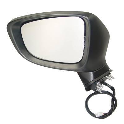 Rareelectrical - New Left Mirror Compatible With Mazda 6 Grand Touring Sedan 4 Door 2.5L 2014 2015 2016 By Part - Image 2