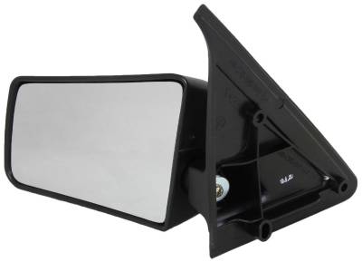 Rareelectrical - New Lh Door Mirror Compatible With Gmc 85-91 S15 Jimmy 91-93 Sonoma Manual 955-185 Gm1320128 - Image 2