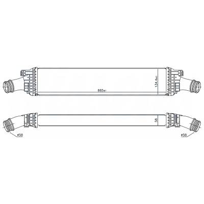 Rareelectrical - New Intercooler Compatible With Audi A4 Quattro By Part Numbers 96567 8K0145805g 8K0145805l - Image 5