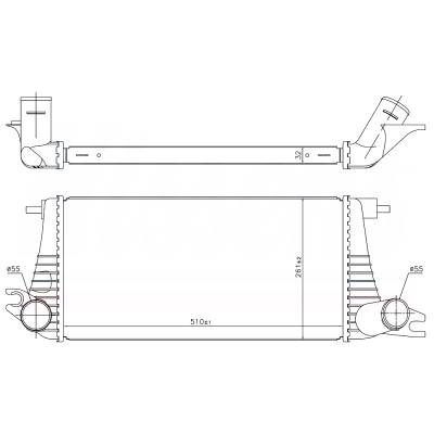 Rareelectrical - New Intercooler Compatible With Mini Cooper Paceman John Works All4 By Part Numbers 96393 - Image 6