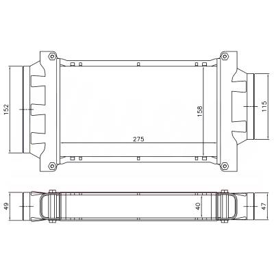 Rareelectrical - New Intercooler Compatible With Mini Cooper S By Part Numbers 96777 17511515368 1515368 11651515368 - Image 8