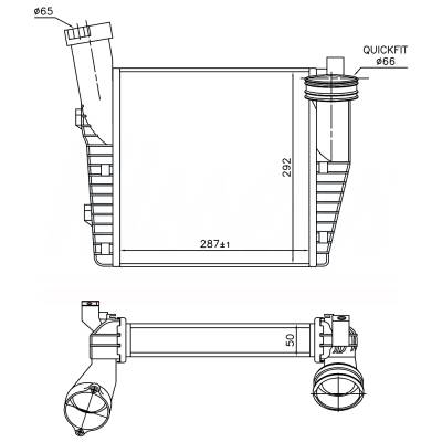 Rareelectrical - New Intercooler Compatible With Audi Q7 Tdi Premium By Part Numbers 95514580300 95511080301 - Image 8