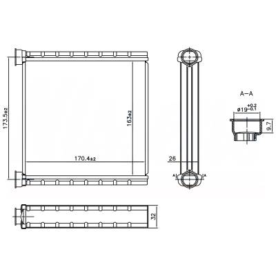 Rareelectrical - New Hvac Heater Core Compatible With Volkswagen Golf R By Part Numbers 707278 5Wa819031 - Image 4