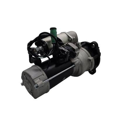 Rareelectrical - New 24V 12 Tooth Starter Motor Compatible With Komatsu Loader 600-813-3460 6008133460 0230001170 - Image 4